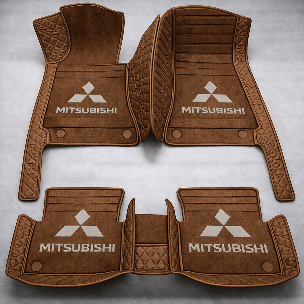 Prémium PVC és bőr autószőnyeg szett, minden időjáráshoz, vízálló – komplett első és hátsó készlet.