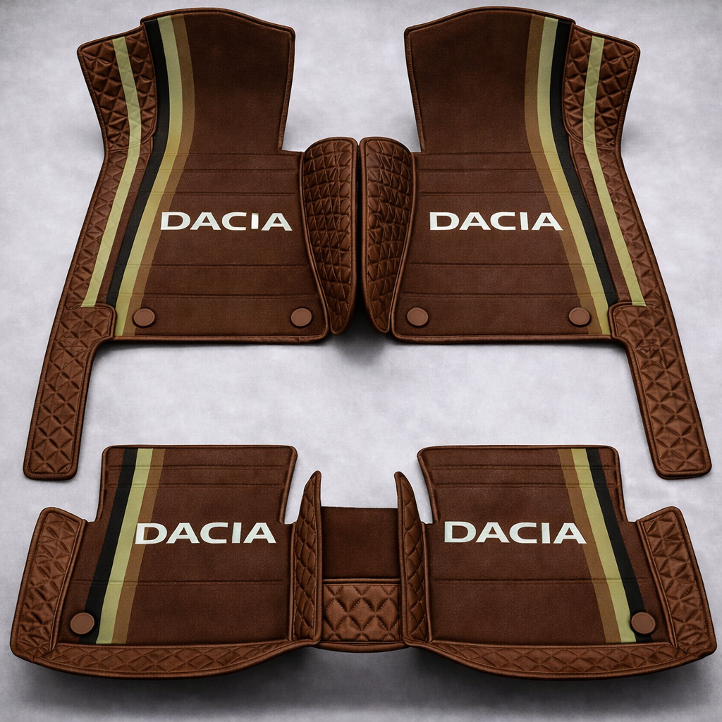 Prémium PVC és bőr autószőnyeg szett, minden időjáráshoz, vízálló – komplett első és hátsó készlet.